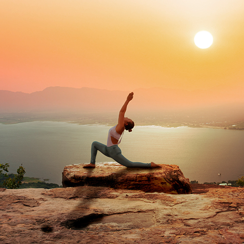 Yogaübung